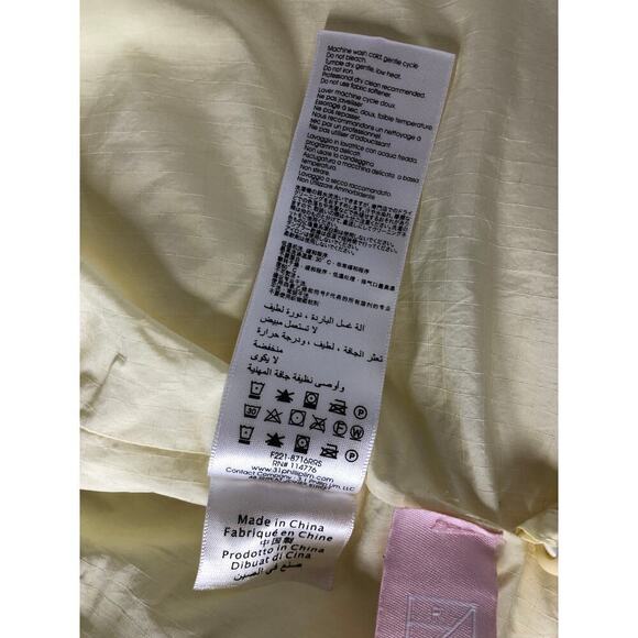 3.1 Phillip Lim Duvet Puffer Jacket Insulated Outdoor Winter Pastel Yellow M - Picture 11 of 11